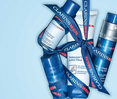 Clarins Canada Deals: FREE 6-Piece Gift With Purchase & FREE Gift For Dad & FREE Shipping!