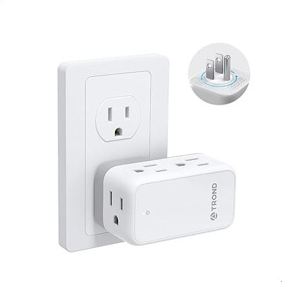 Amazon Canada Deals: Save 29% on TROND 360° Rotating Multi Plug Outlet Extender, 6 Electrical Charging Ports + More