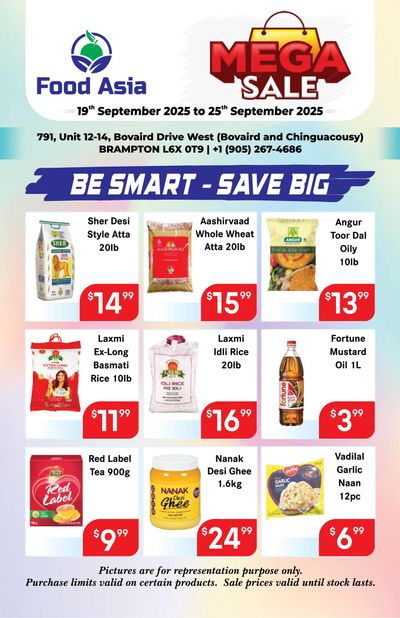 FoodAsia Flyer September 19 to 25