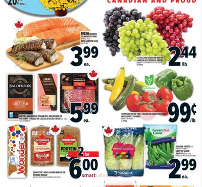 Metro Ontario: Zucchini, Green Peppers, and Tomatoes on the Vine 99 Cents per Pound