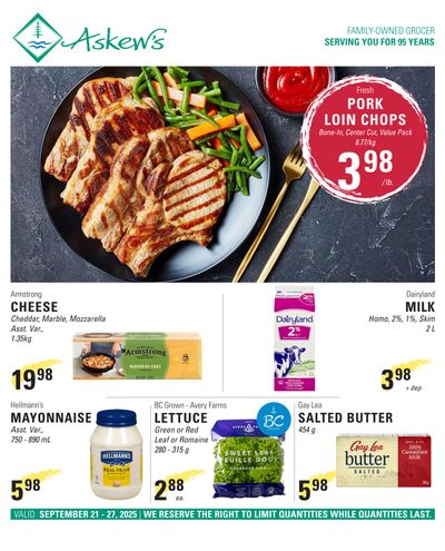 Askews Foods Flyer September 21 to 27