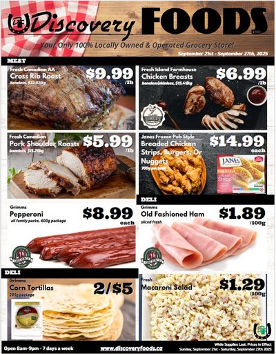 Discovery Foods Flyer September 21 to 27