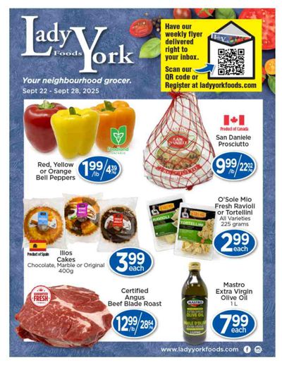 Lady York Foods Flyer September 22 to 28