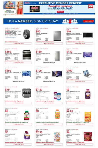 Costco (West, ON & Atlantic Canada) Warehouse Offers  September 15 to 28