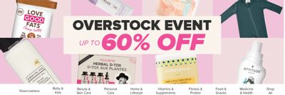 Well.ca Canada Overstock Event Sale: Save up to 60% Off + Doorcrashers