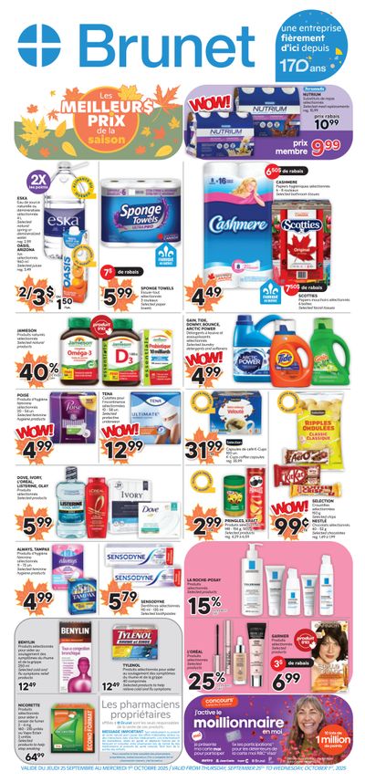 Brunet Flyer September 25 to October 1