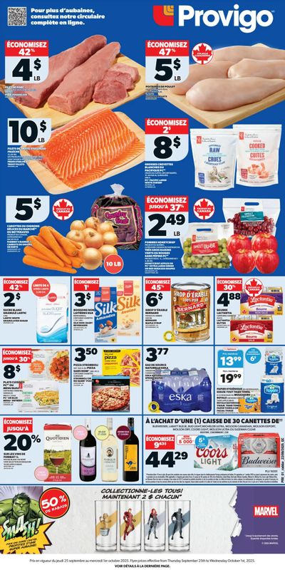 Provigo Flyer September 25 to October 1