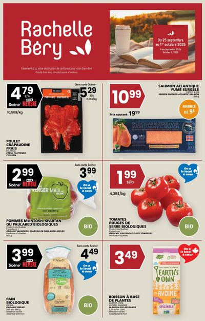 Rachelle Bery Grocery Flyer September 25 to October 1