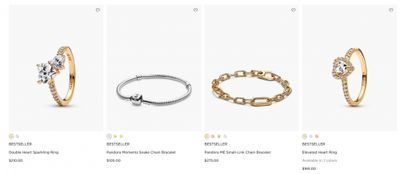 Pandora Canada: Save 25% When You Spend $175 or More
