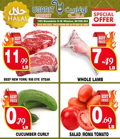 Ugarit Market Flyer September 23 to 29