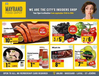 Mayrand Flyer September 24 to 30