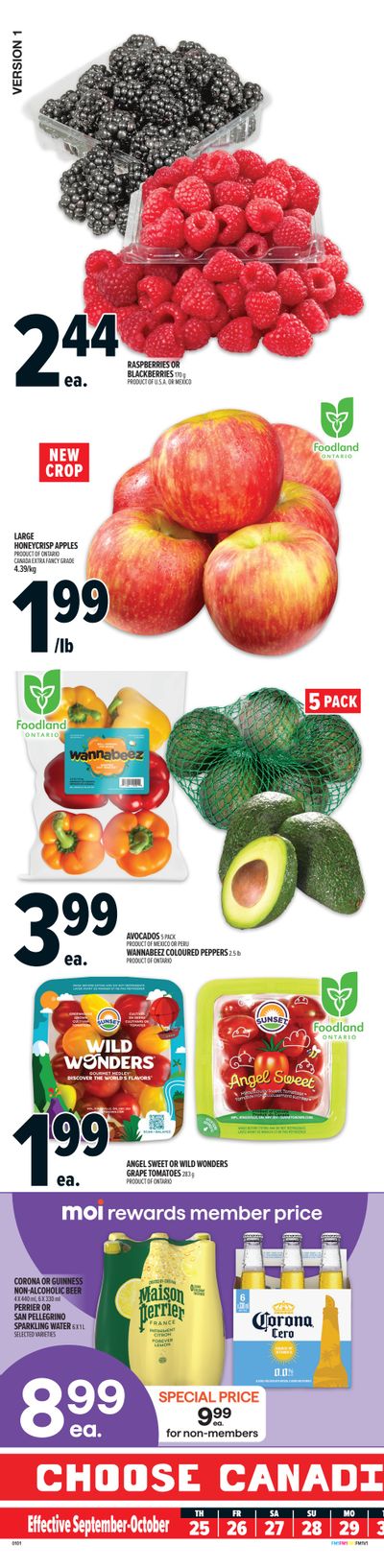 Metro (ON) Flyer September 25 to October 1