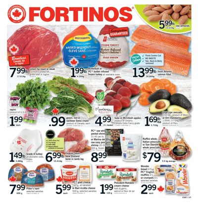 Fortinos Flyer September 25 to October 1