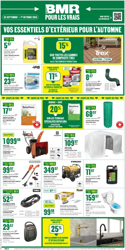 BMR Flyer September 25 to October 1
