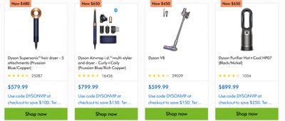 Dyson Canada: Save up to $800 on Select Dyson Technology with Promo Code