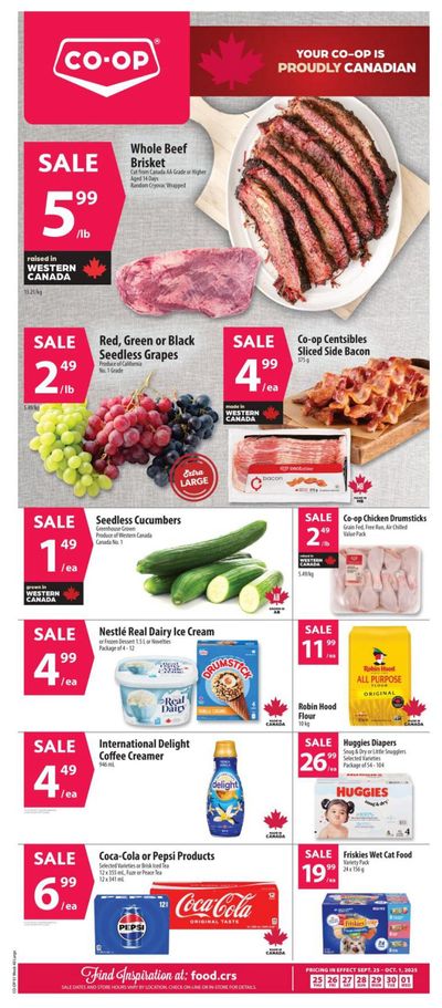 Co-op (West) Food Store Flyer September 25 to October 1