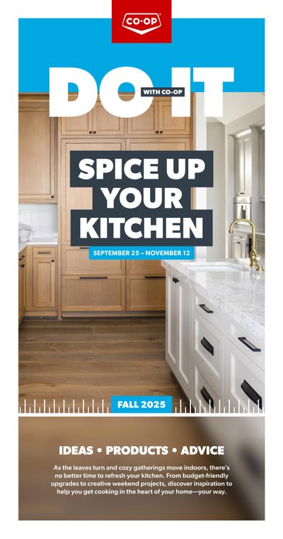 Co-op (West) Home Centre Do-It Flyer September 25 to November 12