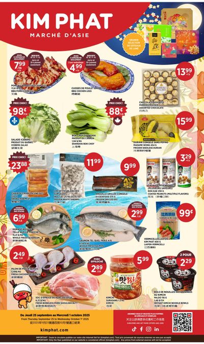 Kim Phat Flyer September 25 to October 1