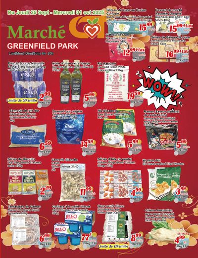 Marche C&T (Greenfield Park) Flyer September 25 to October 1