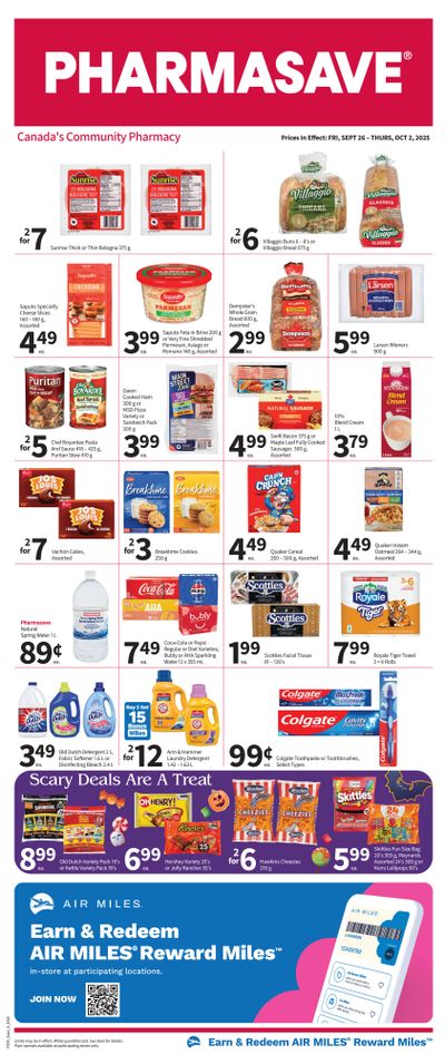 Pharmasave (Atlantic) Flyer September 26 to October 2