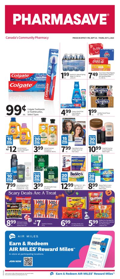 Pharmasave (West) Flyer September 26 to October 2