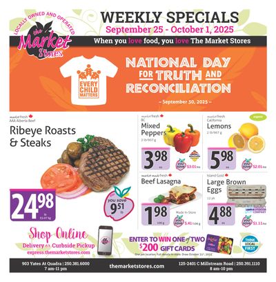The Market Stores Flyer September 25 to October 1