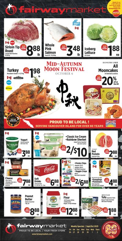 Fairway Market Flyer September 26 to October 2