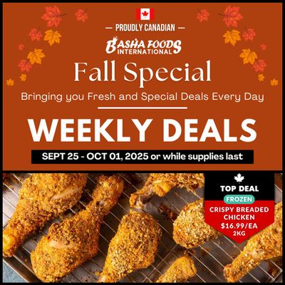 Basha Foods International Flyer September 25 to October 1