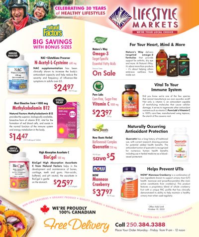 Lifestyle Markets Monday Magazine Flyer September 25 to October 19