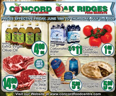 Concord Food Centre & Oak Ridges Food Market Flyer June 19 to July 2
