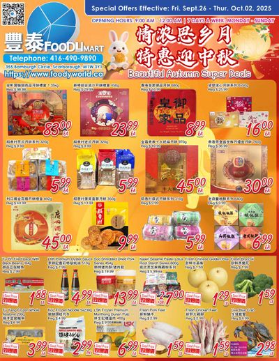 FoodyMart (Warden) Flyer September 26 to October 2