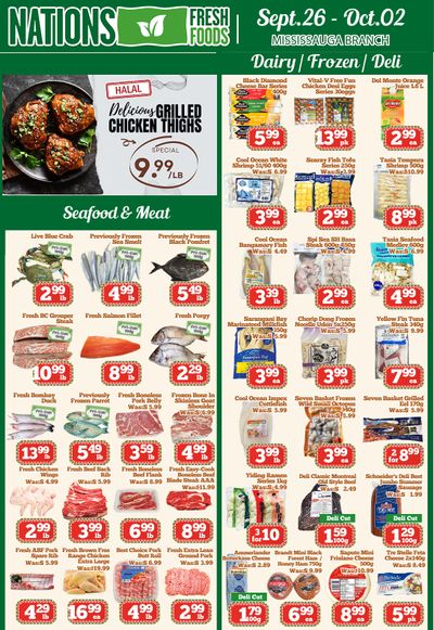 Nations Fresh Foods (Mississauga) Flyer September 26 to October 2