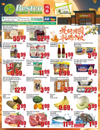 BestCo Food Mart (Ajax) Flyer September 26 to October 2 