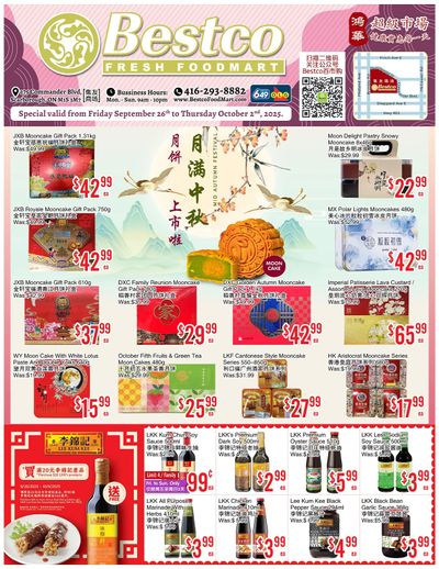 BestCo Food Mart (Scarborough) Flyer September 26 to October 2