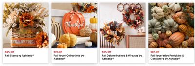 Michaels Canada Halloween Deals + Coupons and Fall Promotions: Get 40% of One Regular Priced Items + More