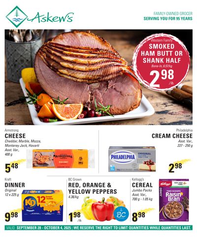 Askews Foods Flyer September 28 to October 4