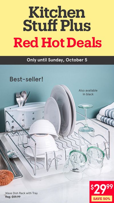 Kitchen Stuff Plus Red Hot Deals Flyer September 29 to October 5