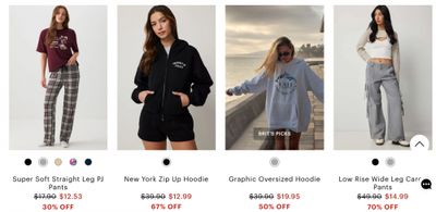 Ardene Canada: 30% off Sleep and Lingerie + Sale up to 75% off