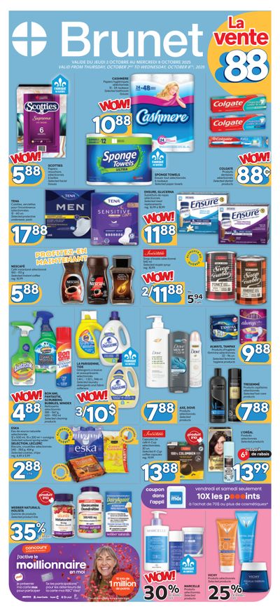 Brunet Flyer October 2 to 8