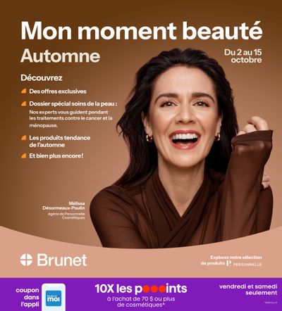 Brunet Beauty Flyer October 2 to 15