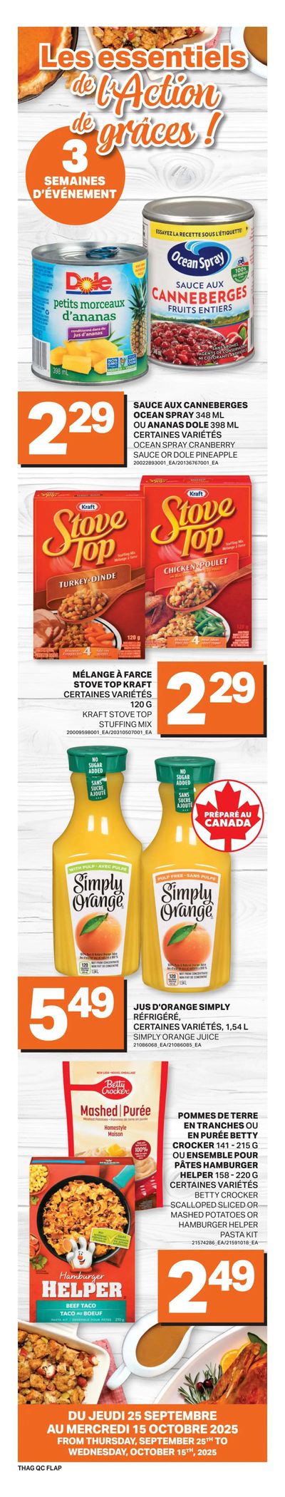L'inter Marche Flyer October 2 to 8