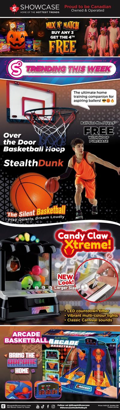 Showcase Flyer September 29 to October 8