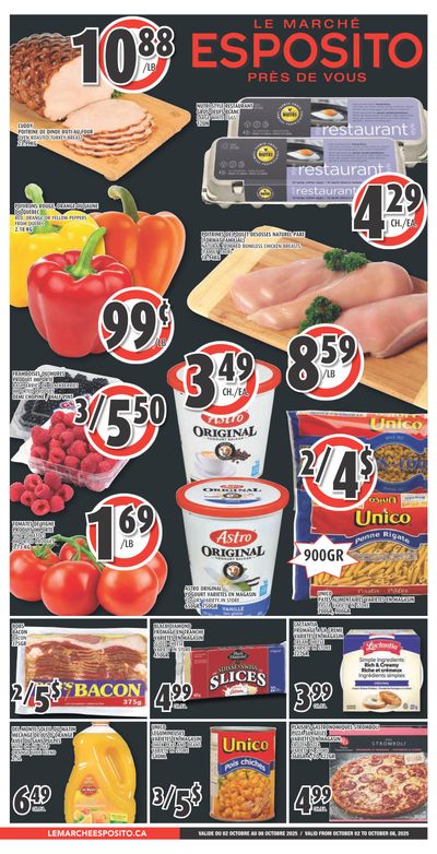 Esposito Flyer October 2 to 8