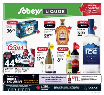 Sobeys (SK) SWCB Flyer October 2 to 8