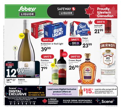 Sobeys/Safeway (AB) SWCB Flyer October 2 to 8