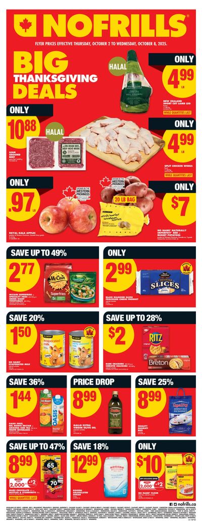No Frills (West) Flyer October 2 to 8