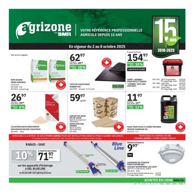 BMR Agrizone Flyer October 2 to 8