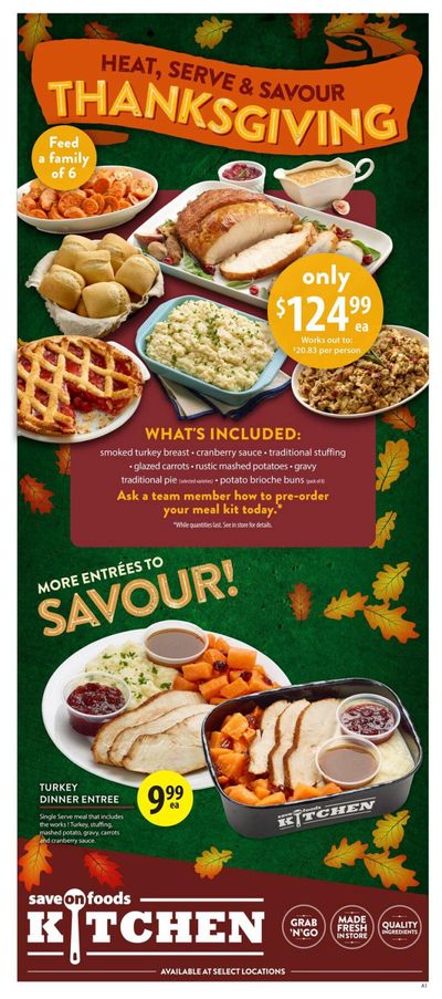 Save On Foods (BC) Flyer October 2 to 8