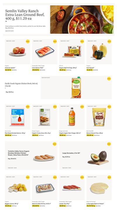 Whole Foods Market (ON) Flyer October 1 to 7