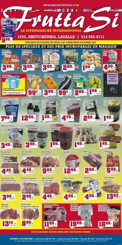 Frutta Si Flyer October 2 to 8